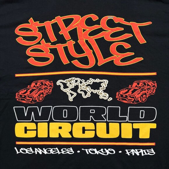 Street Style World Circuit Racing T-Shirt Size Large - Picture 2 of 5